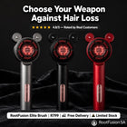 RootFusion Elite Brush — Available in Silver Grey, Deep Space Black and Wine Red