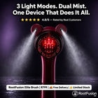 RootFusion Elite Brush — 3 Light Modes, Dual Mist, One Device That Does It All